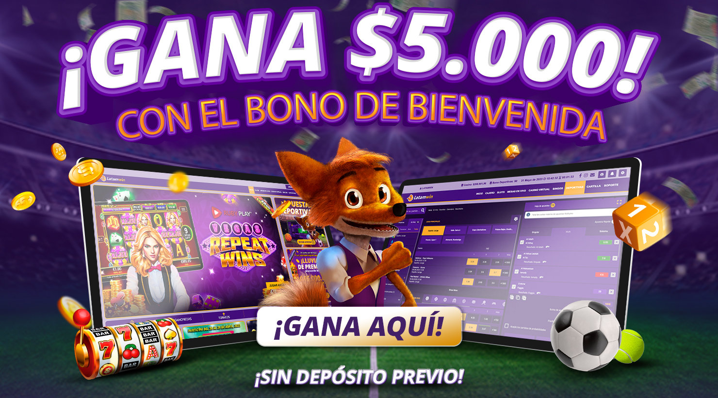 Gana $5.000 con el Bono de Bienvenida