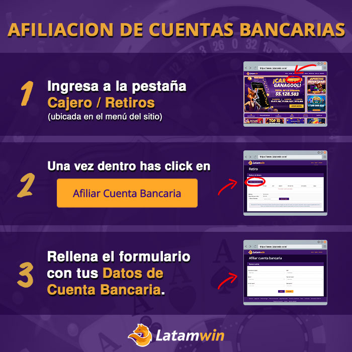 5. Asociar de cuenta bancaria